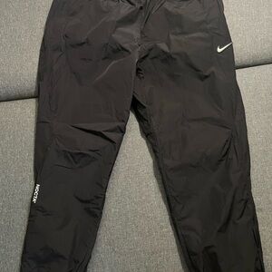 Nike NOCTA northstar nylon track pants black size XL